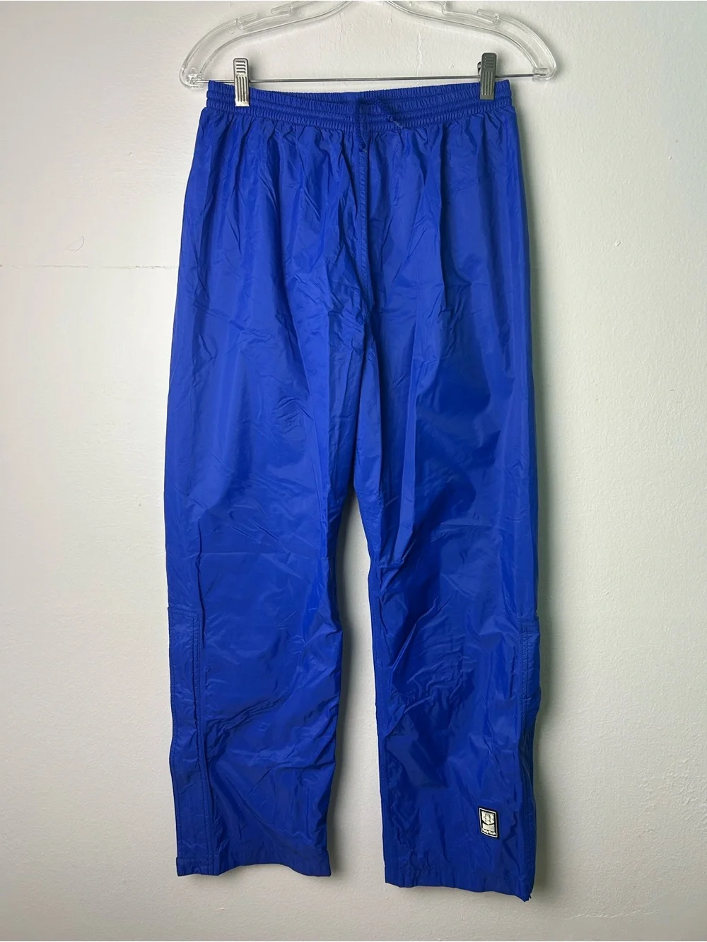 Helly Hansen Vintage Mens Size M Lined Packable Water Proof Pants Blue